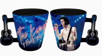 Elvis Shot Blau